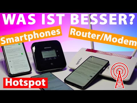 Smartphone Hotspot vs. LTE/5G-Router - was ist besser?