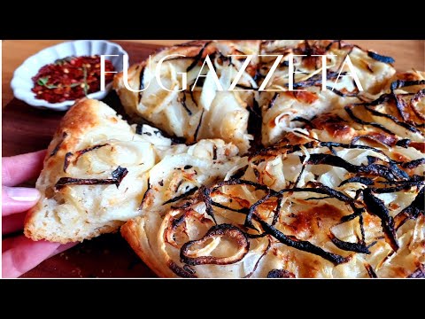 Fugazzeta | Argentinian Cheese Stuffed Pizza | Cast Iron Pan Pizza