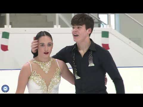 Camp. Ita. 2020: Giulia TUBA - Andrea TUBA - Junior Dance - Rhythm Dance