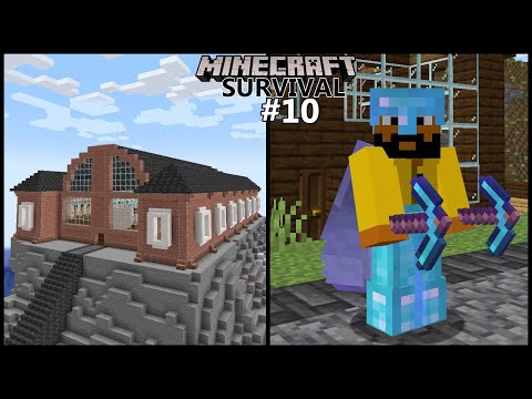 RajCraft - Enchant Everything & Villager Trading Hall Finished - Minecraft Survival(episode 10)