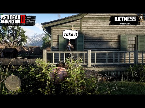 This Is How High Honor Players Rob NPCs In RDR2...