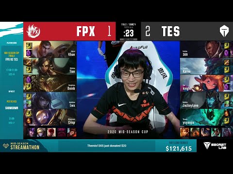 FPX vs TES | Mid-Season Cup 2020 | Finals - Game 4 | FunPlus Phoenix vs Top Esports