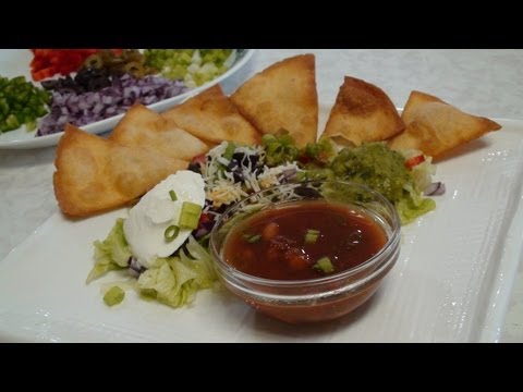 Mexican Salad - Bhel Fusion - Indian Gourmet Cooking by Bhavna