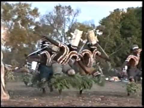 "Aeroplane Dance" in Borroloola, Australia