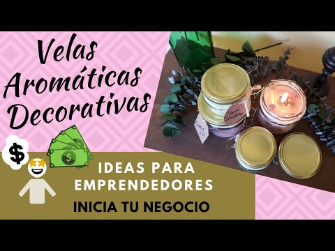 , title : 'Velas Aromáticas Decorativas. IDEAS PARA EMPRENDEDORES