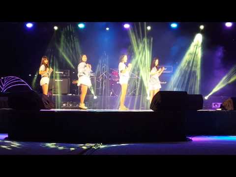 150816 Tequila - 상주 락 페스티벌 ( 크록하 + Ariana Grande - Problem + Shake It + Ice Cream Cake ) Cover Dance