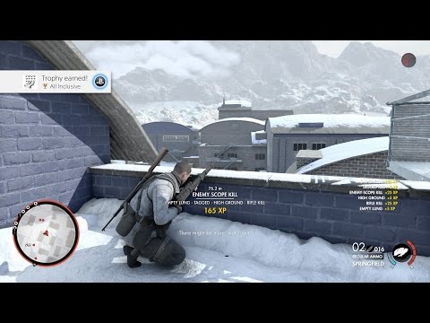 Sniper Elite 4 Deathstorm 1 : Inception DLC "All Inclusive" Trophy