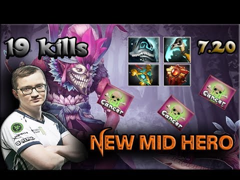 Dota 2 - New Mid Hero [Dazzle] - 7.20 is a real Cancer ever in history