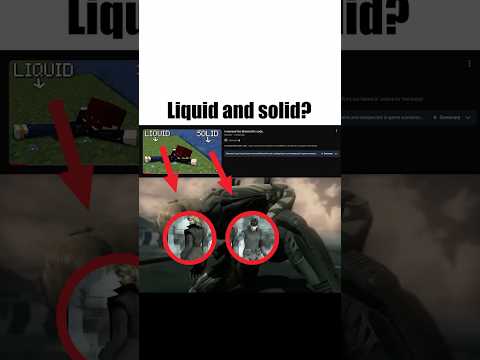 Liquid and solid?