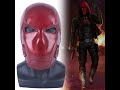 Hallowcos Gotham Knights Batman Red Hood Jason Todd Latex Mask