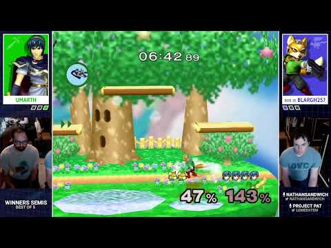 The Avenues #1 Top 8 (LQ): Umarth (Marth) vs blargh257 (Fox)