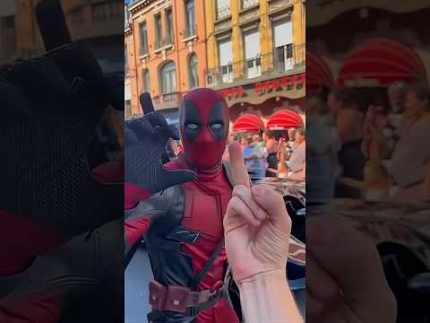 Funny Disney Deadpool moment 😂#foryou #fyp #disneyland #deadpool #funny