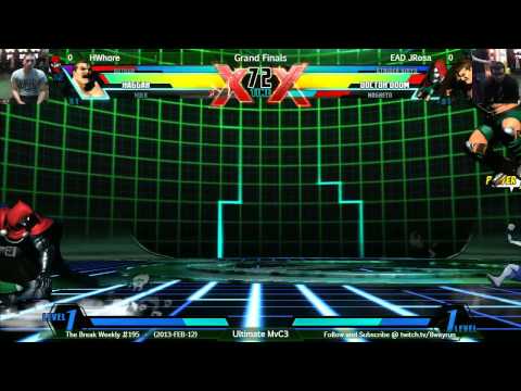 The Break #195   UMvC3 GF   HWhore VS EAD JRosa