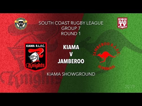 2019 Group 7 RL Round 1 - Kiama Knights vs Jamberoo Superoos