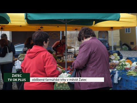 Oblíbené farmářské trhy v městě Žatec.
