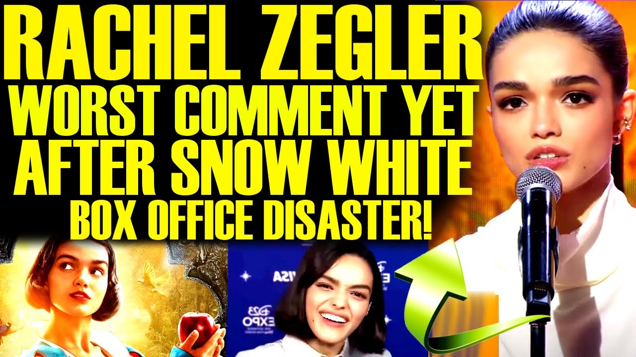 Rachel Zegler SAYS THE WORST THING POSSIBLE After Snow White Box Office DISASTER For DISNEY Fails!