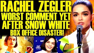 Rachel Zegler SAYS THE WORST THING POSSIBLE After Snow White Box Office DISASTER For DISNEY Fails!