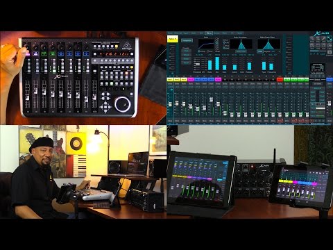 X TOUCH Live Broadcast - Controlling X AIR Digital Mixers