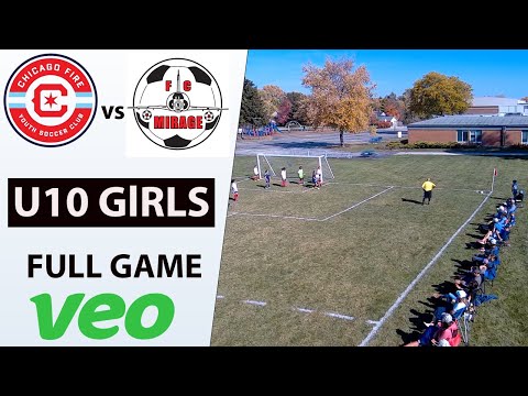 Chicago Fire  vs FC Mirage - U10 Girls Soccer Full Game in VEO [Oct 22 2022]