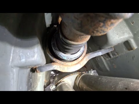Pontiac G8 Driveshaft Behavior Before/After Installing JXB Performance Driveshaft Carrier