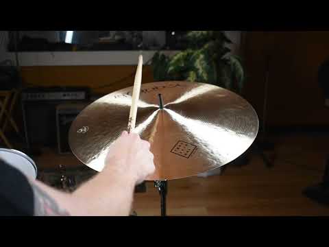 20" Istanbul Agop Traditional Jazz Ride Cymbal 1852g *Video* image 7