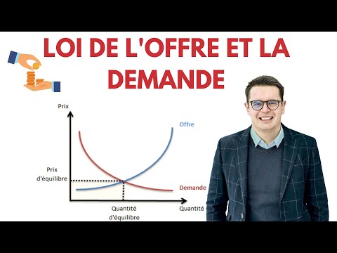 Loi de l'offre et de la demande, qu’est ce que c’est ? (cours rapide et illustré)