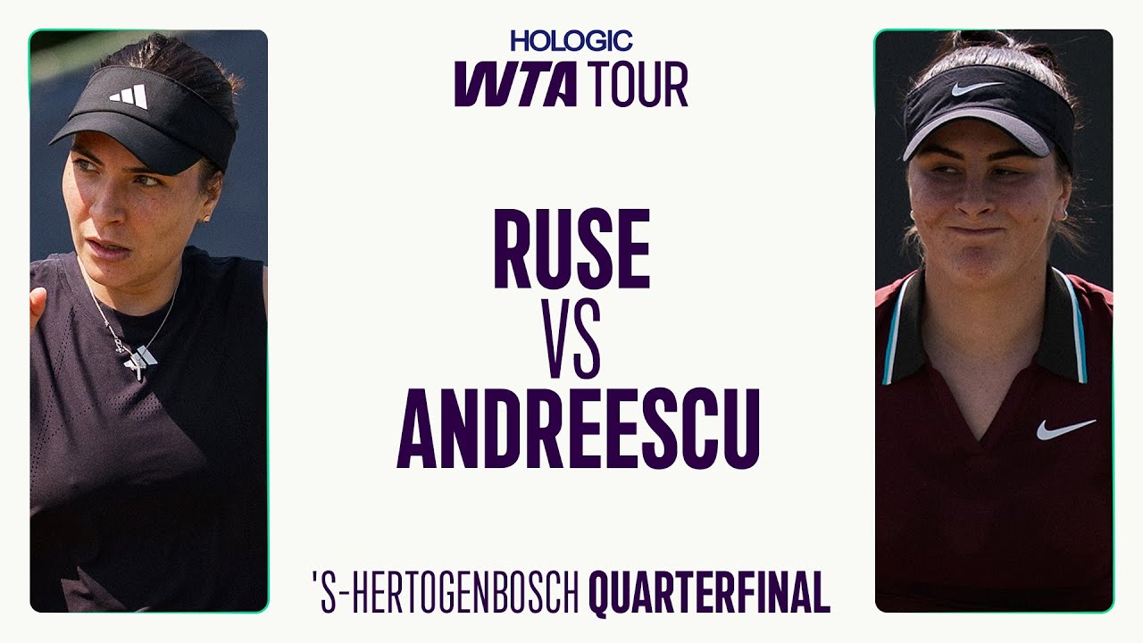 2025 's-Hertogenbosch Quarterfinal 4 | WTA Match Highlights