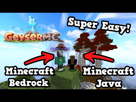 How to add Java and Bedrock Crossplay to your Minecraft Server! Easiest Tutorial!