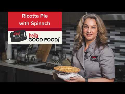 Ricotta Pie with Spinach