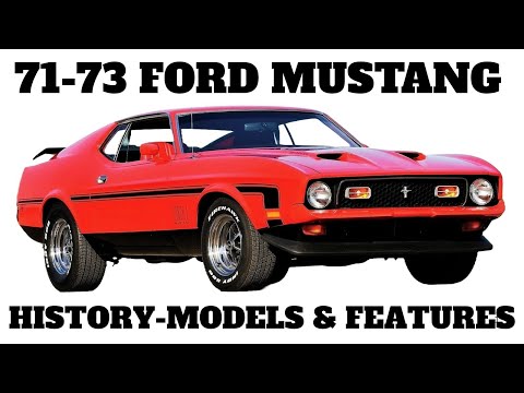 1971 1973 Mustang - The History, Features, Models, & Options