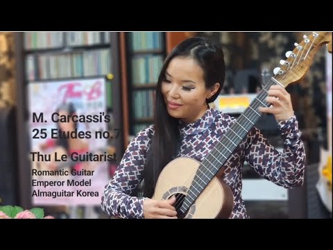 M. Carcassi Op.60 No7| Thu Le played on Alma Romantic Guitar