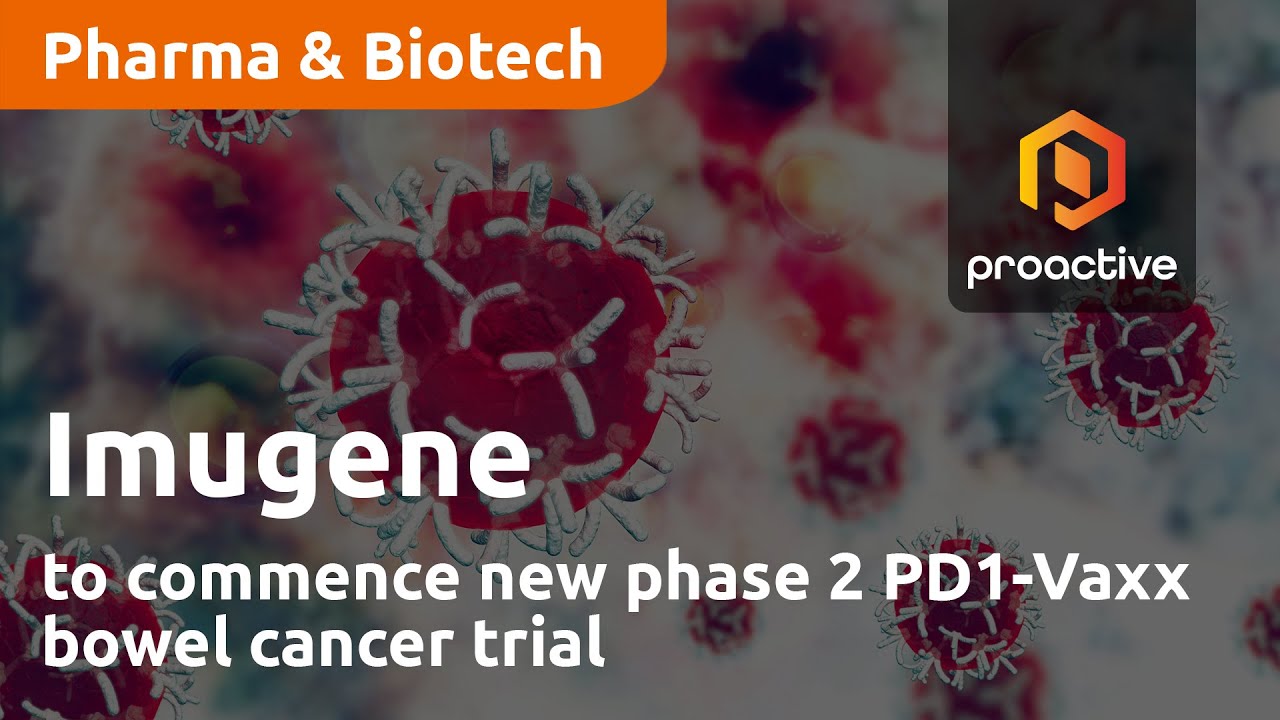 Imugene to commence new phase 2 PD1-Vaxx bowel cancer trial