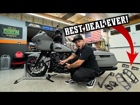 INSTALLED BILLET FOOT CONTROLS ON MY 2024 HARLEY DAVIDSON ROAD GLIDE! *CHEAP*