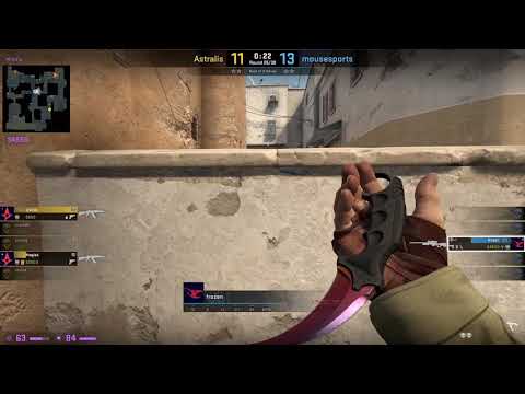 🔴frozen pov: clutch 1 vs 3. Astralis  vs mousesports