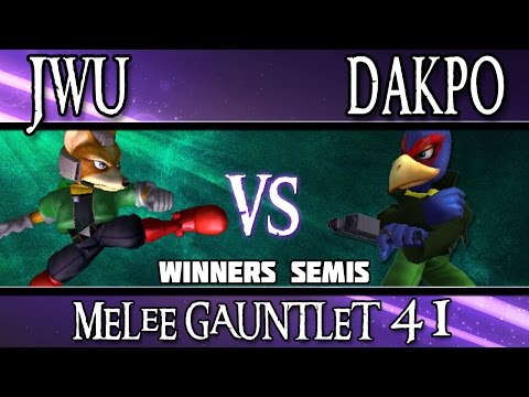 Melee Gauntlet 41 - Jwu (Fox) v FX_DFW Dakpo (Falco)