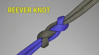 Simpul tali paracord - Reever knot