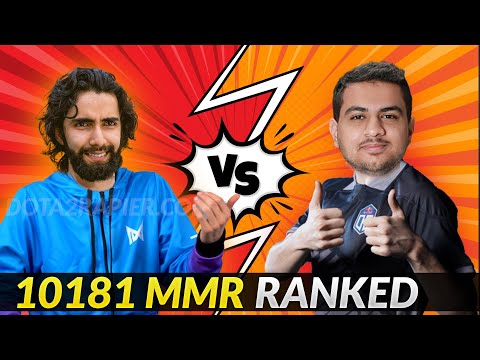 Sumail vs ATF - 10100 avg MMR matchup