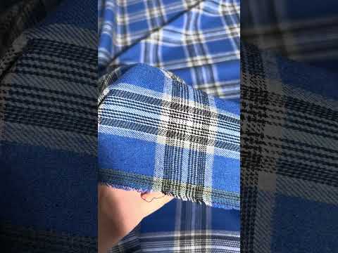 Checkered Flannel Shirt, Blue pristatymas per 1-4 d.d.