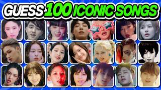 ⭐️GUESS 100 ICONIC KPOP SONGS: RANDOM PARTS | KPOP QUIZ - FUN KPOP GAMES 2025