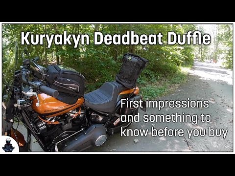 Kuryakyn Deadbeat Duffle Sissybar Bag - First impressions and know before you buy