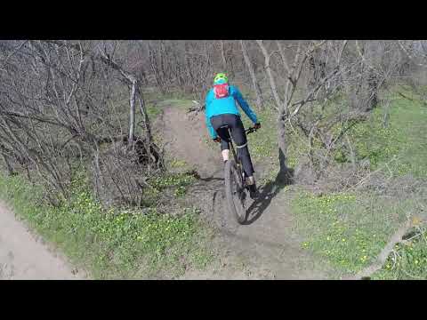 Кросскантри заезд на трассе Агролес в Новочеркасске