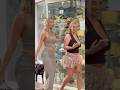 Beautiful Sexy Ladies Walking Through Puerto Banus Billionaire Marbella Luxury Trending Lifestyle