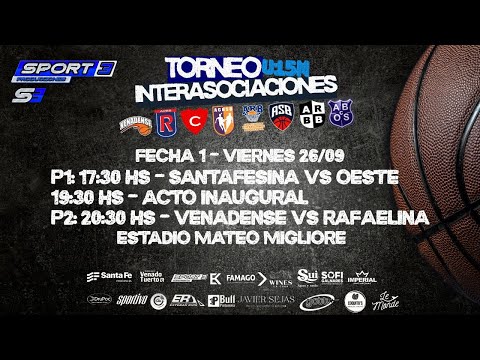 INTERASOCIACIONES U15M - FECHA 1 - SEDE CENTENARIO (VIERNES 26/09)