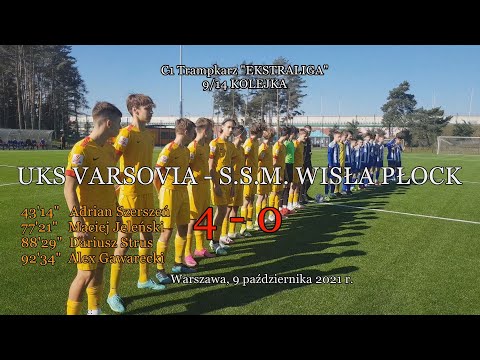 9 X 2021 r.  UKS VARSOVIA - S.S.M.  WISŁA PŁOCK  4 - 0(0-0)