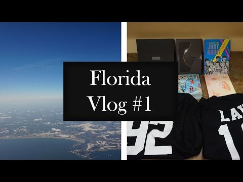 TRAVELING & KPOPPIN USA! | Florida Vlog #1