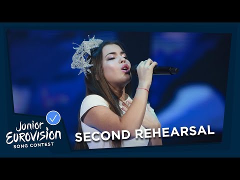 Bojana Radovanović - Svet - Second Rehearsal - Serbia 🇷🇸 - Junior Eurovision 2018