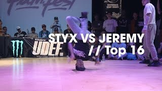 Styx vs Jeremy [top 16] // .stance x UDEF // Flipside Kings 22nd Anniversary