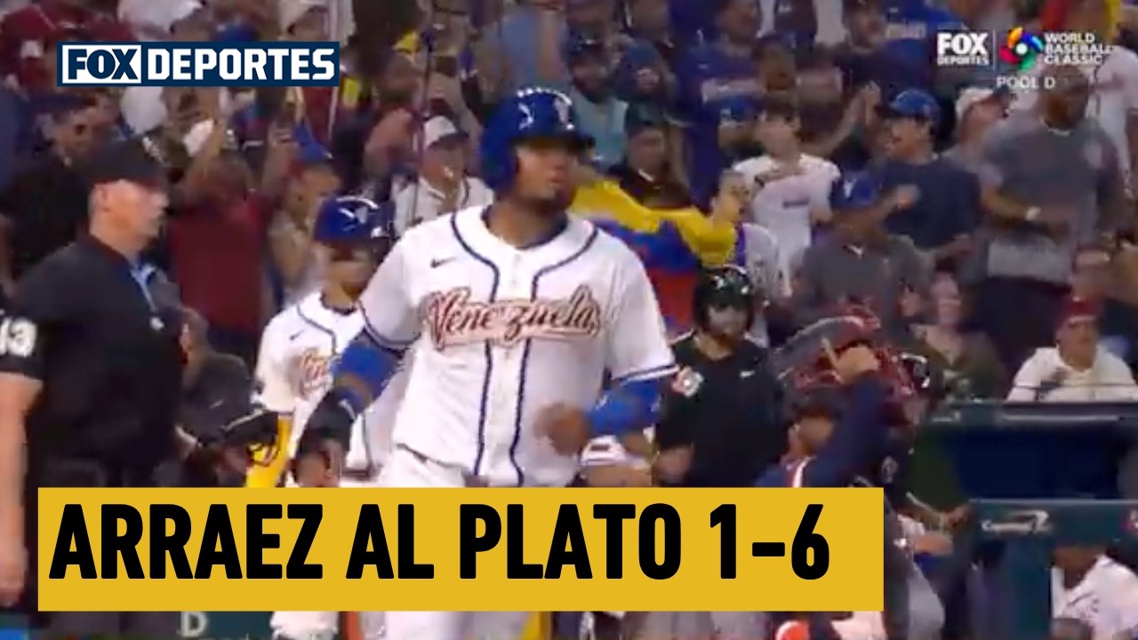 ⚾🇻🇪 CARRERA DE Luis Arraez | Países Bajos 1-6 Venezuela | World Baseball Classic 2026