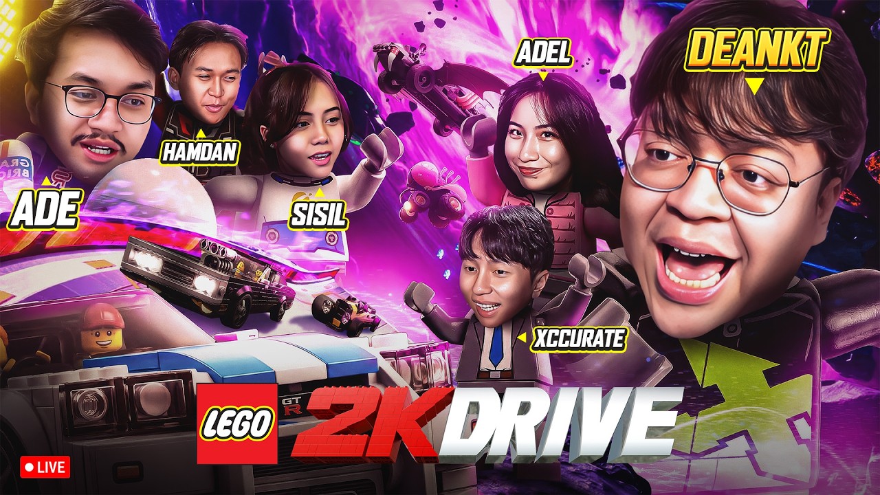 GW DAN B2F SETUJU MALAM INI KITA BALAPAN DI LEGO 2K DRIVE