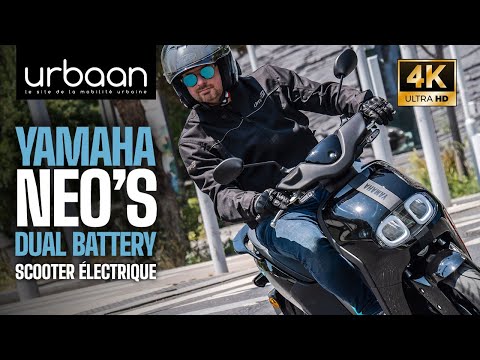 Essai Yamaha Neo's [4K HDR] - scooter électrique - 2023 - urbaanews